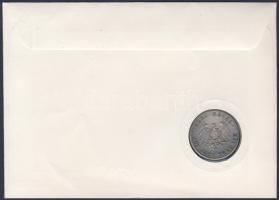 NSZK 1988. "Frigyes Vilmos" emlékérem érmés, bélyeges borítékon T:1