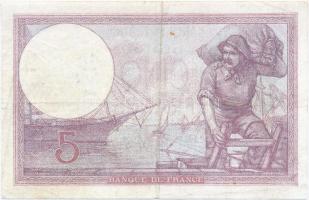 Franciaország 1925. 5Fr T:III
France 1925. 5 Francs C:F