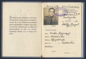 Német 3. Birodalom 1938. "Német Torna- és Sportünnepélyek" nagyalakú fém kitűző, fényképes...