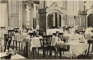 1915 Budapest VIII. Putnoki István vendéglője, étterem belső. József utca 26. (EK)