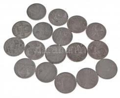 Szovjetunió 1965-1985. 1R (17xklf) forgalmi emlékérme T:1-,2  Soviet Union 1965-1985. 1 Rouble (17xdiff) commemorative coins C:AU,XF
