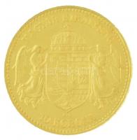 1911KB 10K Au "Ferenc József" (3,41g/0.900) T:1-
Hungary 1911KB 10 Korona Au "Franz ...