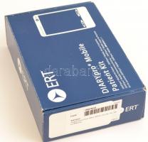 Vegyes írószer tétel: tollak, radírok, ceruzák, stb., egy kis doboznyi