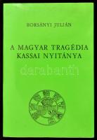 Borsányi Julián: A magyar tragédia kassai nyitánya. Az 1941. június 26-i bombatámadás dokumentációja. Studia Hungarica 28. München, 1985, Kerék-könyvek. Kiadói papírkötés, jó állapotban.