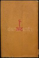Az Erdélyi Helikon Magyarországi Barátainak Aranykönyve 1937. Kolozsvár, 1937, Erdélyi Szépmíves Céh...