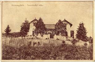 Balatongyörök, Szentkirályi villa, szőlőskert (ázott / wet damage)