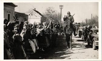 1941 Szabadka, Subotica; bevonulás / entry of the Hungarian troops to Vojvodina + 1941 Szabadka visszatért So. Stpl.