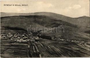 Királyhegyalja, Sumjácz, Sumiac; Kralova hola / látkép a Király heggyel. Kiadja Jan Cubka / general view with mountain