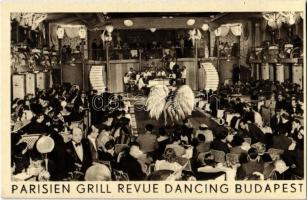 Budapest VI. Parisien Grill Revue Dancing, belső. Paulay Ede utca 35.