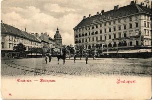 Budapest V. Deák tér, Anker-Udvar, Kereskedők és Iparosok Banktársasága, Rothauser M. Ignác üzlete