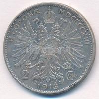 Ausztria 1913. 2K Ag "Ferenc József" T:2 
Austria 1913. 2 Corona Ag "Franz Joseph&qu...