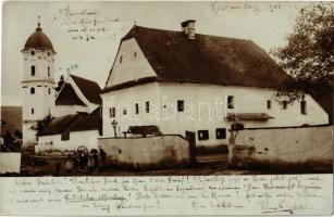 1903 Kövi, Kamenany; Nagy vendéglő, községháza, templom / restaurant, inn, town hall, church. photo