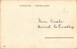 Fiume, Rijeka; Molo Adamich, Hotel Europa Cafe. W.L. (?) 908