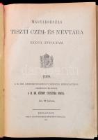 1918 Magyarország tiszti czím- és névtára. 37. évf. Bp., KSH. Félvászon kötésben, jó állapotban.