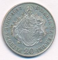 1847B 20kr Ag "V. Ferdinánd" T:2 kis patina
Unger III.: 1419