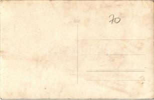 Komárom, Komárnó; Téli kikötő felső része, gőzhajók, iparvasút / winter port, steamships, industrial...