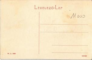 Halmi, Halmeu; Községháza, "Duna" Biztosító Társaság ügynöksége. W. L. 1696. / town hall, ...