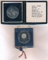 1980. 100Ft Ni "Szovjet-magyar közös űrrepülés" plombált "ÁPV" tokban + 1981. 10...