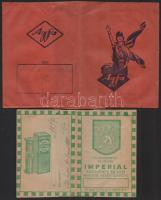 5 db fotótasak (Imperial, Perutz, Gevaert, Agfa)