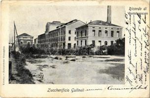1905 Pontelagoscuro (Ferrara), Zuccherificio Gulinelli. Editrice Zammariotti Giuseppina / sugar factory (EK)
