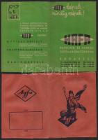 5 db fotótasak (Agfa, Hafa, Kodak)