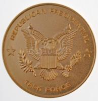 Amerikai Egyesült Államok 1980. "REPUBLICAN PRESIDENTIAL TASK FORCE / MEDAL OF MERIT - RONALD R...