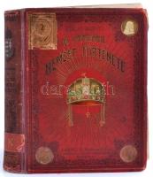 Dr. Szalay József: A magyar nemzet története. IV. kötet. A millennium alkalmából átdolgozta és újból sajtó alá rendezte Dr. Baróti Lajos. Bp.,(1896), Lampel R. (Wodianer F. és Fiai.) Kiadói aranyozott, festett egészvászon-kötés, kopott borítóval, az elülső szennylap és egy illusztráció kijár, volt könyvtári példány.