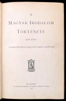 A magyar irodalom története I-II. kötet. Képes díszmunka két kötetben. Szerk.: Beöthy Zsolt, Badics ...