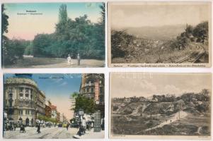 Budapest, Margitsziget, Rákoshegy, Rákospalota, Svábhegy, Máriaremete - 6 db régi képeslap / 6 pre-1945 postcards