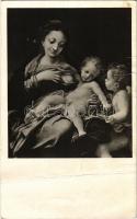 Coreggio: Mária gyermekével; Országos Szépművészeti Múzeum, Képzőművészeti Alap (fa)