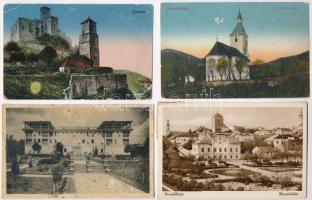 9 db RÉGI magyar városképes lap / 9 pre-1945 Hungarian town-view postcards