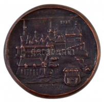 Madarassy Walter (1909-1994) DN "Budapesti Történeti Múzeum" (84-86mm) T:2 kis patina