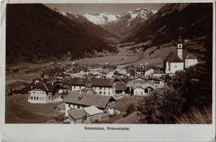 Colle Isarco, Gossensass (Südtirol); Brennerbahn. Fritz Gratl photo (EK)