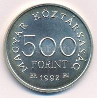 1992. 500Ft Ag "Károly Róbert" T:BU kis patina Adamo EM123