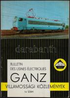 1969-1982 Vegyes Ganz gyártmányokkal kapcsolatos tétel, 4 db: 

1969 Gábor Péter: A "Ganz&quo...