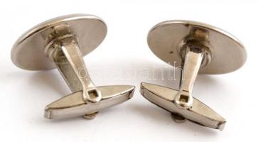 Irizáló gyöngyház mandzsettagomb pár