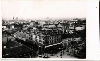 Győr, látkép, Royal szálló és kávéház, Magyar Általános Hitelbank fiókja