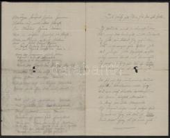 1824-1923 1 db burgenlandi, 2 db osztrák irat, közte viaszpecsétes