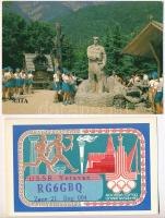 20 db MODERN szovjet képeslap / 20 modern Soviet postcards