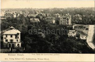 Dresden, Weisser Hirsch. Vom Turm des Louisenhof gesehen / general view