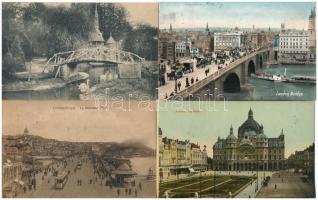 49 db RÉGI külföldi városképes lap / 49 pre-1945 European town-view postcards