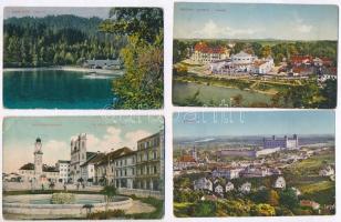 38 db RÉGI felvidéki városképes lap / 38 pre-1945 Upper Hungarian (Slovakian) town-view postcards