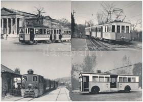 26 db MODERN használatlan közlekedési képeslap / 26 modern unused means of transport, vehicles postc...