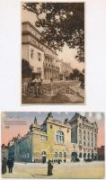 18 db RÉGI képeslap, főleg motívumok és magyar városok, pár fotó / 18 pre-1945 postcards, mostly mot...
