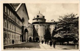Innsbruck, Hofkirche mit Burg / castle, church