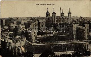 London - 4 db régi angol városképes lap / 4 pre-1945 town-view postcards