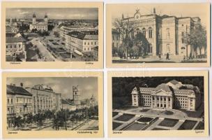 Debrecen - 4 db modern képeslap