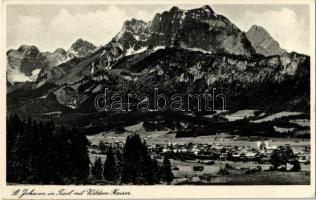 St. Johann in Tirol, Wilder Kaiser / town, mountain (gluemark)