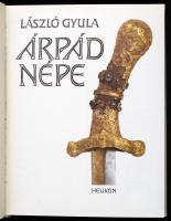 László Gyula: Árpád népe. Bp., 1988, Helikon. Kiadói egészvászon kötés, papír védőborítóval, jó álla...