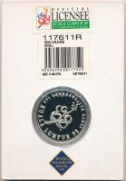 Malajzia 1998. "XVI. Közösségi játékok" fém emlékérem, eredeti csomagolásban (32mm) T:PP
...